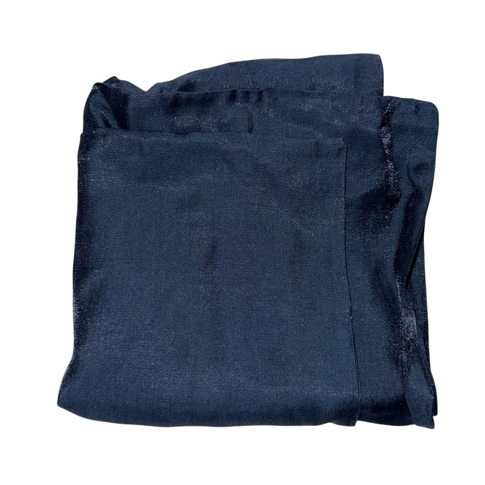 Elegant Navy Blue Scarf - Lightweight - OS